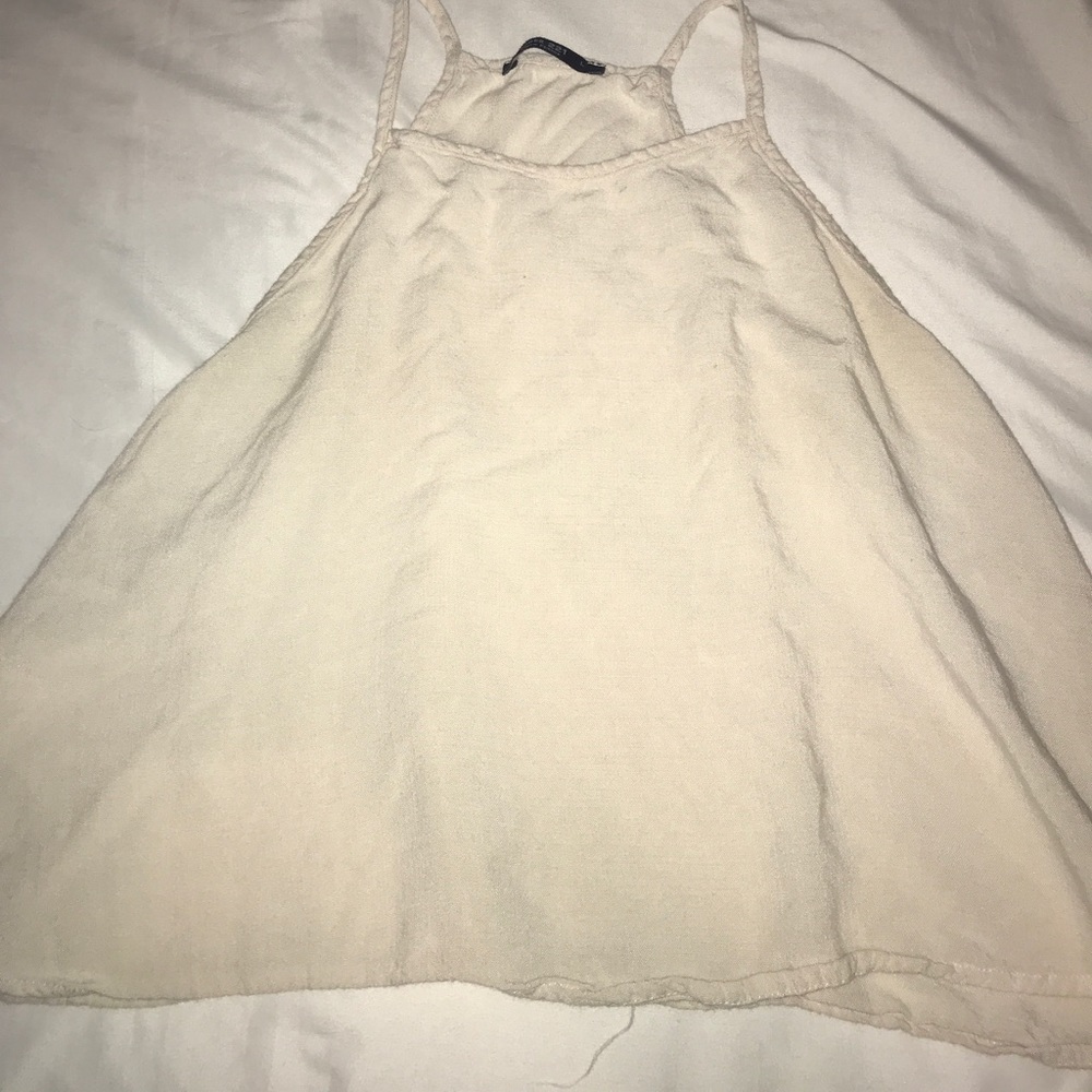 boutique razor back flowy tank